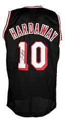 Tim Hardaway Signed Custom Black Pro Style Basketball, used for sale  Delivered anywhere in USA 