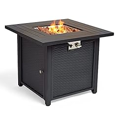 VonHaus Gas Fire Pit Table – Rattan Style, Crafted for sale  Delivered anywhere in UK