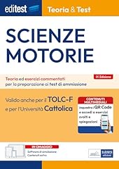 Test scienze motorie usato  Spedito ovunque in Italia 