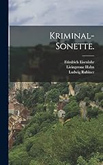 Kriminal sonette. usato  Spedito ovunque in Italia 