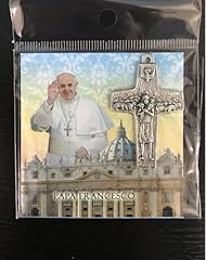 Croce papa francesco usato  Spedito ovunque in Italia 