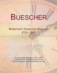 Buescher webster timeline for sale  Delivered anywhere in UK