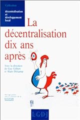 Décentralisation ans direction d'occasion  Livré partout en France