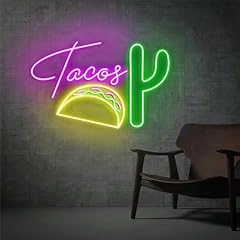 Tacos neon sign for sale  Delivered anywhere in USA 