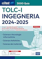 Tolc 2024 raccolta usato  Spedito ovunque in Italia 