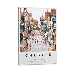 Chester poster colorful for sale  Delivered anywhere in USA 