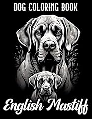English mastiff coloring for sale  Delivered anywhere in UK