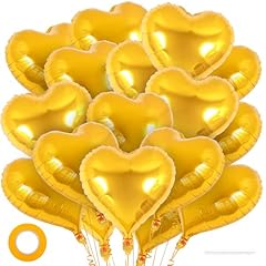 Pcs gold heart for sale  Delivered anywhere in USA 