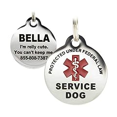 Engraved service dog for sale  Delivered anywhere in USA 