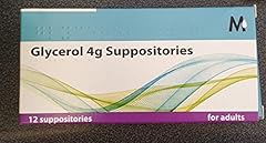 Glycerin suppositories adult for sale  Delivered anywhere in UK