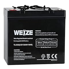 Weize 12v 55ah for sale  Delivered anywhere in USA 