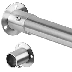 Silver wardrobe pole for sale  Delivered anywhere in UK