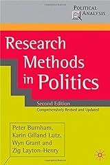 Research methods politics for sale  Delivered anywhere in UK