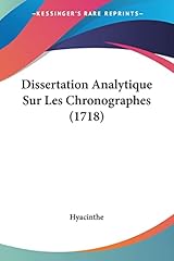 Dissertation analytique sur for sale  Delivered anywhere in USA 