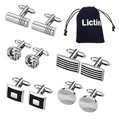Lictin men cufflinks for sale  Delivered anywhere in UK
