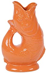Orange gluggle jug for sale  Delivered anywhere in UK