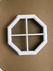 Octagon window white for sale  Delivered anywhere in USA 