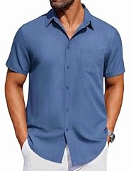 Coofandy men button for sale  Delivered anywhere in USA 