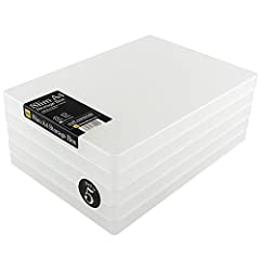 WestonBoxes A4 Slim Plastic Presentation or Storage, used for sale  Delivered anywhere in UK