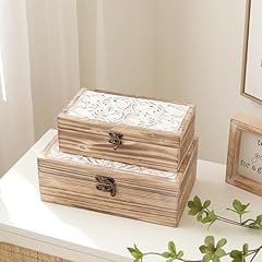 Decor4season wooden box for sale  Delivered anywhere in USA 