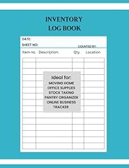 Inventory log book for sale  Delivered anywhere in USA 