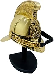 Brass fireman helmet for sale  Delivered anywhere in USA 