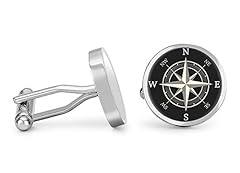 Oakmont cufflinks compass for sale  Delivered anywhere in USA 