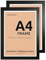 Photo frame black for sale  Delivered anywhere in UK