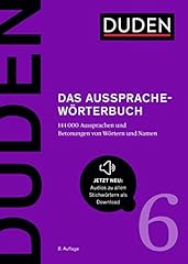 Duden das aussprachewörterbuc d'occasion  Livré partout en France