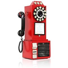 Antique telephone red for sale  Delivered anywhere in USA 