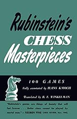 Rubinstein chess masterpieces gebraucht kaufen  Wird an jeden Ort in Deutschland
