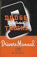 1950 DODGE TRUCK & PICKUP OWNERS INSTRUCTION & OPERATING for sale  Delivered anywhere in USA 