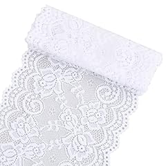White lace ribbon for sale  Delivered anywhere in Ireland