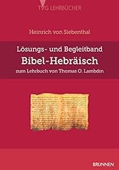 Bibel hebräisch lösungs gebraucht kaufen  Wird an jeden Ort in Deutschland