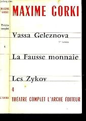 Theatre complet vassa d'occasion  Livré partout en France