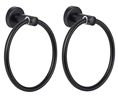 Towel ring black for sale  Delivered anywhere in USA 