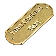 Personalized custom brass for sale  Delivered anywhere in USA 