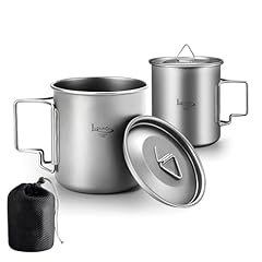 Lsosvseu titanium pot for sale  Delivered anywhere in USA 