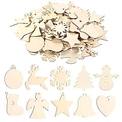 100pcs christmas wooden for sale  Delivered anywhere in UK