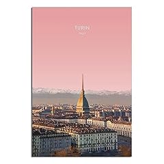 Turin italy poster d'occasion  Livré partout en France