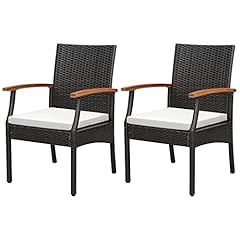 Costway 2er rattan gebraucht kaufen  Wird an jeden Ort in Deutschland