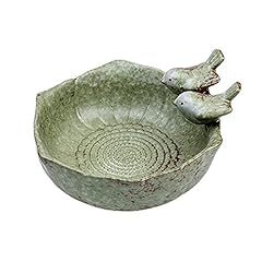 5.9 ceramic birdbath for sale  Delivered anywhere in USA 