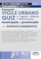 Concorsi vigile urbano usato  Spedito ovunque in Italia 