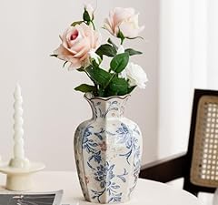 Blue white vase for sale  Delivered anywhere in USA 