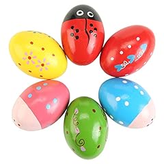 6pcs wooden egg for sale  Delivered anywhere in USA 