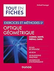 Exercices méthodes optique d'occasion  Livré partout en France