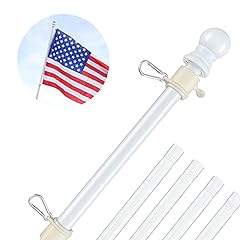 White flag poles for sale  Delivered anywhere in USA 
