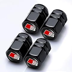 Tyre Valve Caps Suitable for Audi RS A1 A3 RS3 A4 A5, used for sale  Delivered anywhere in UK