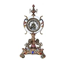 Jewelry enamel clock for sale  Delivered anywhere in UK