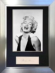 Marilyn monroe signed for sale  Delivered anywhere in UK